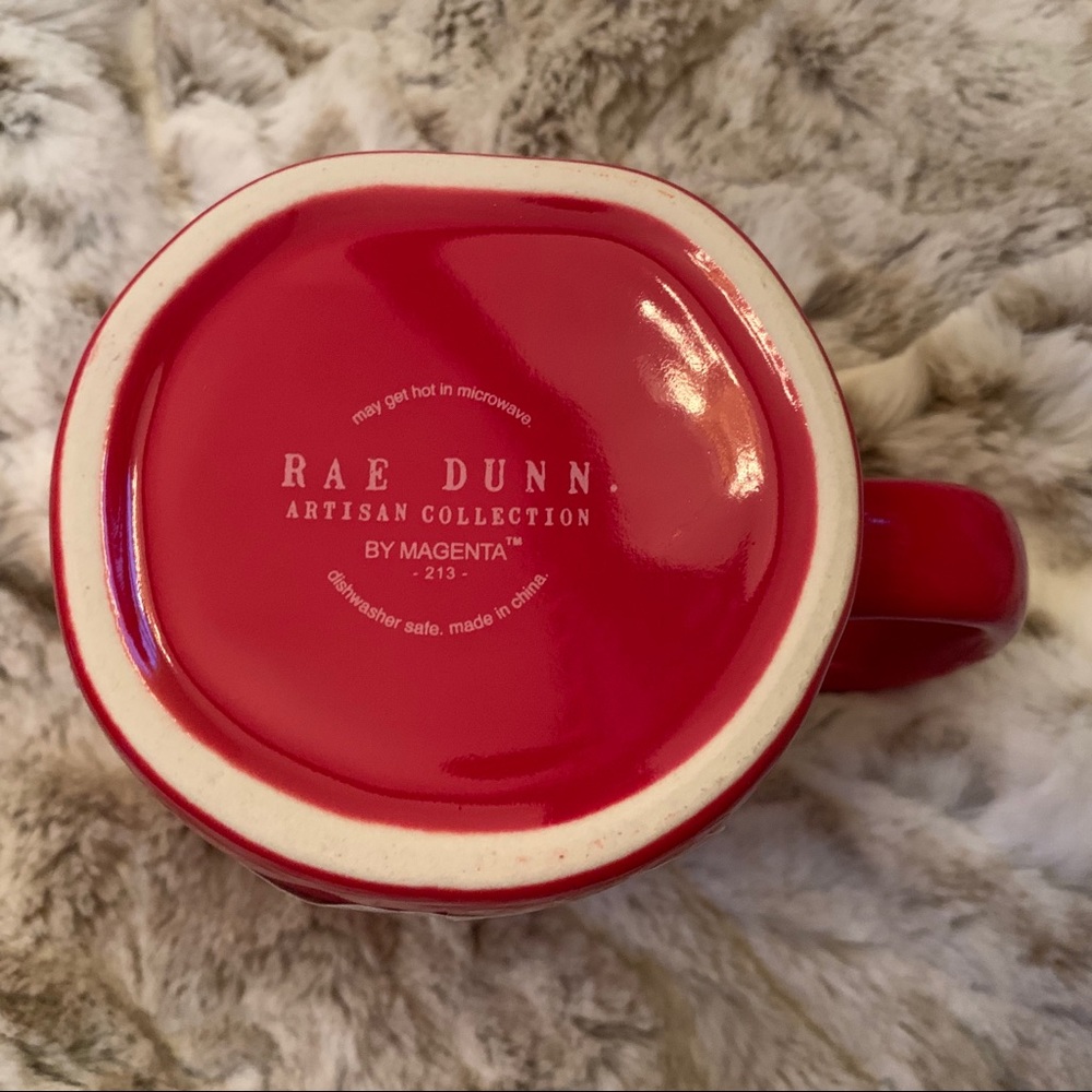 NWT MERRY Rae Dunn Red Mug - Picture 3 of 4